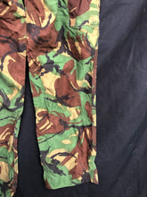 Load image into Gallery viewer, Genuine British Army DPM Camouflaged 68 Pat Combat Trousers - Size 1 - 28" Waist - The Militaria Shop