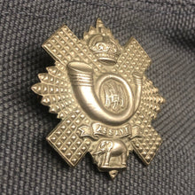 Load image into Gallery viewer, Original WW2 British Army Cap Badge - Highland Light Infantry - The Militaria Shop