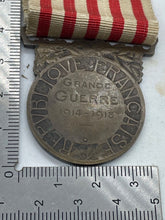 Lade das Bild in den Galerie-Viewer, Original WW1 French Commemorative War Medal - The Militaria Shop