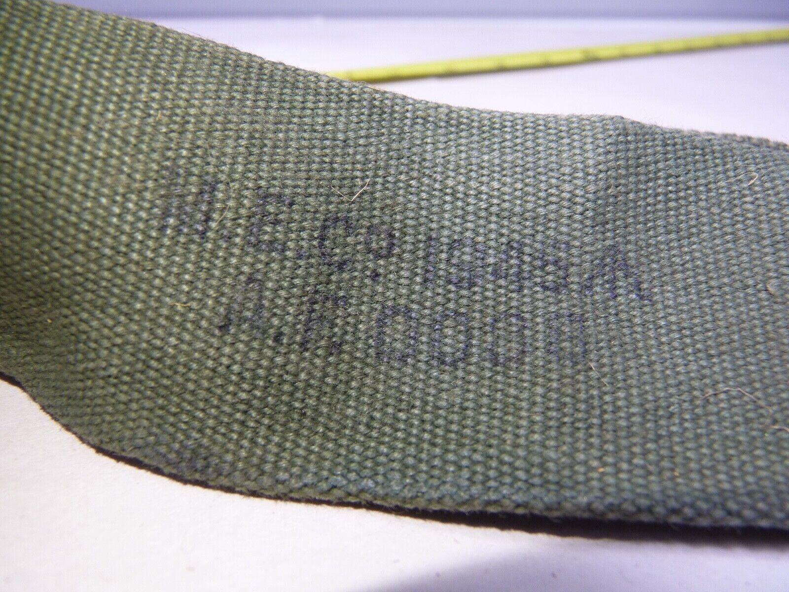 Original WW2 British Army 44 Pattern Shoulder / Extended Equipment Strap - 1945 - The Militaria Shop