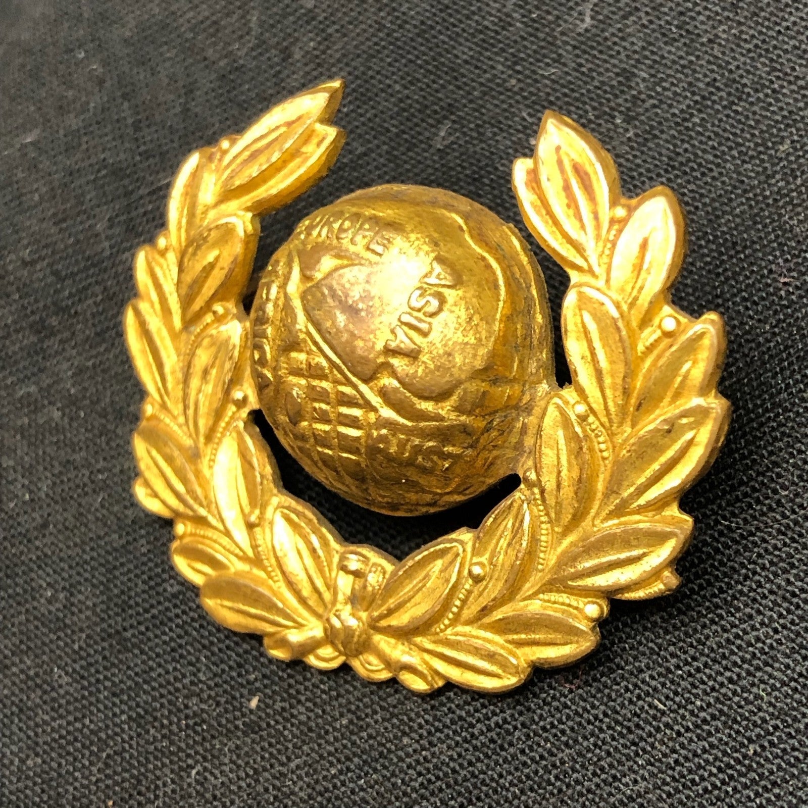Original British Army Cap Badge - Royal Marines - The Militaria Shop