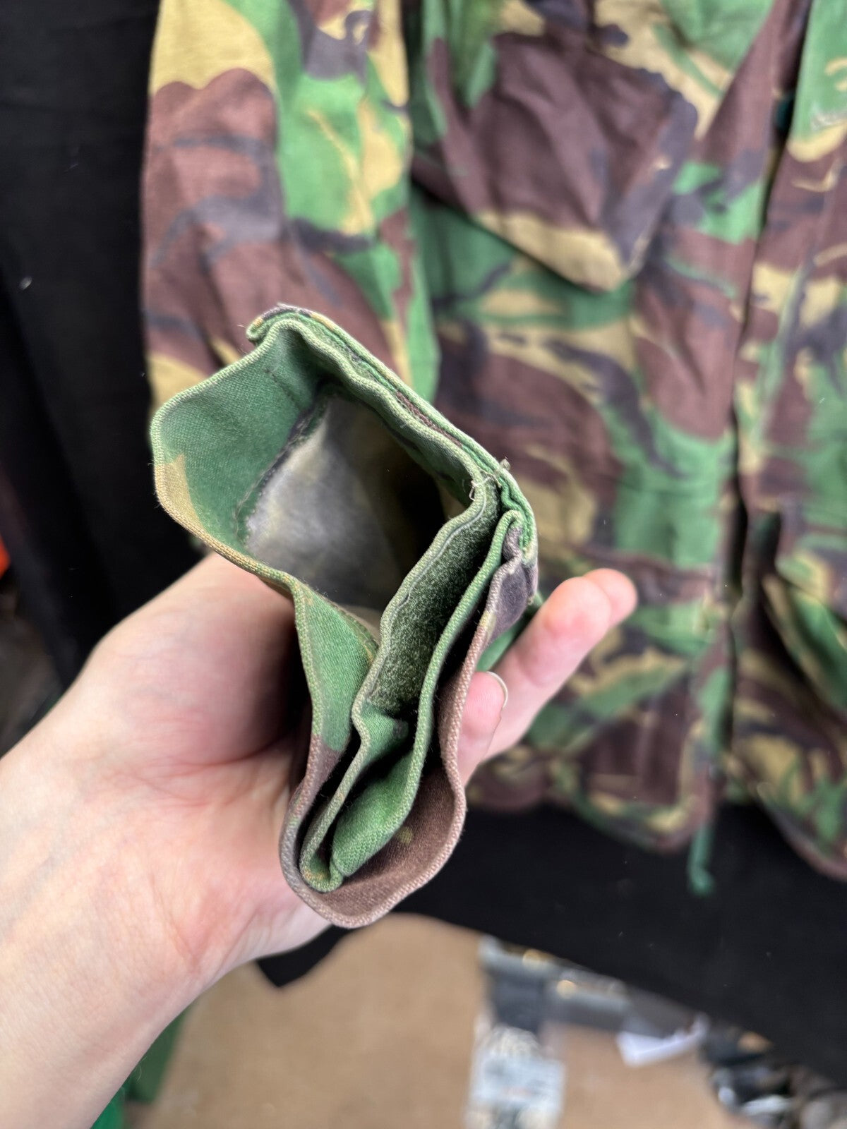 Surplus British Army DPM Pattern Camouflaged Smock Combat-180/96 - The Militaria Shop