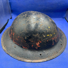 Load image into Gallery viewer, Original WW2 British Army Mk2 Brodie Combat Helmet - The Militaria Shop