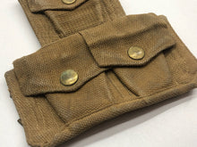 Load image into Gallery viewer, Genuine 37 Pattern Army 3 Pocket Rifle Pouch - WW2 British Army Style - The Militaria Shop