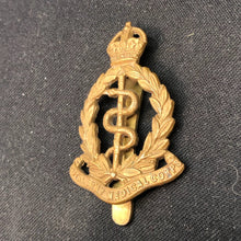 Load image into Gallery viewer, Original WW2 British Army Cap Badge - Royal Army Medical Corps - The Militaria Shop