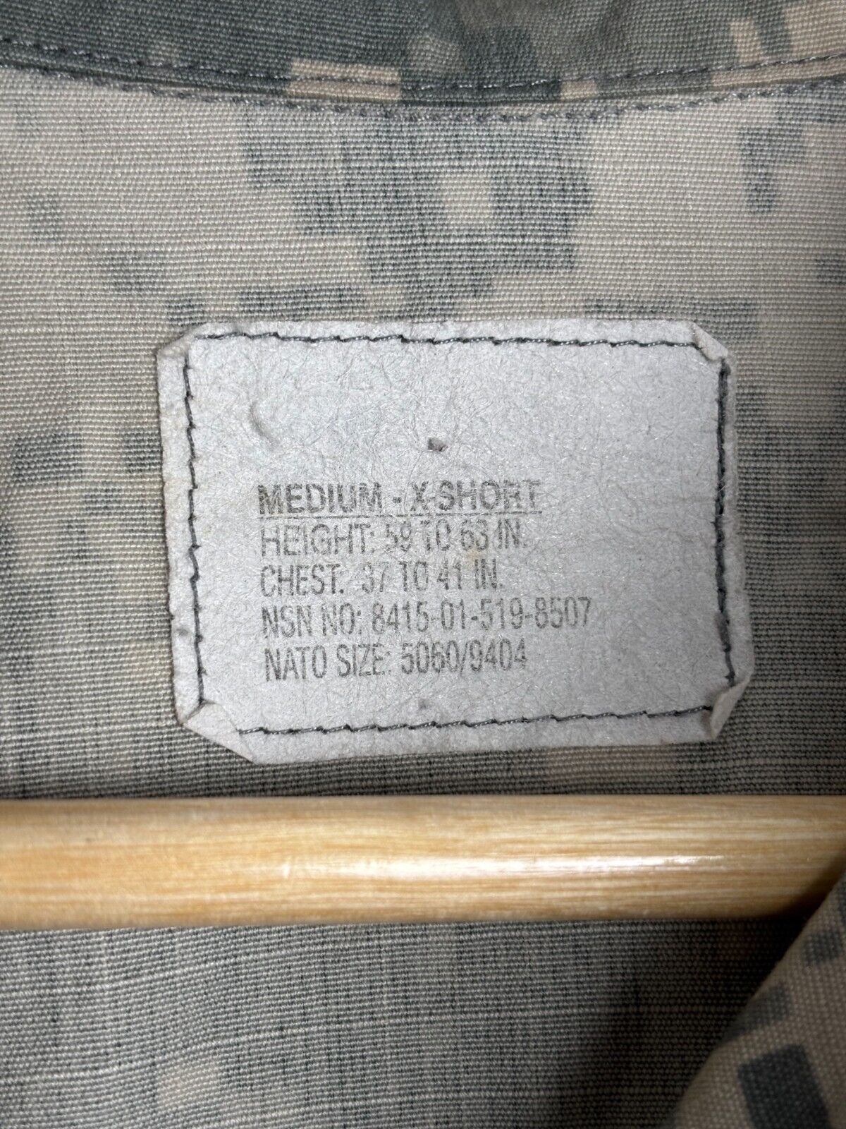 Surplus US Army ACU Combat Uniform Jacket Broken Zip-Medium XShort - The Militaria Shop