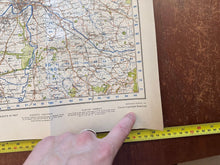 Load image into Gallery viewer, Original WW2 British Army GSGS OS Map of England & Wales - Chester - The Militaria Shop