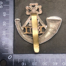 Load image into Gallery viewer, Original WW2 British Army Cap Badge - Kings Shropshire Light Infantry - The Militaria Shop