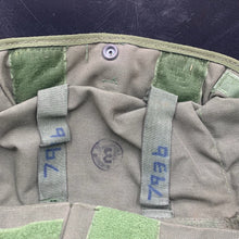 Load image into Gallery viewer, Genuine British Army Surplus OD Green Gas Mask Bag Haversack - The Militaria Shop