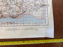 Load image into Gallery viewer, Original WW2 British Army GSGS Map of Scotland - Forfar & Dundee - The Militaria Shop