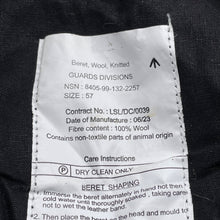 Load image into Gallery viewer, Original British Army Guards Divisions Beret - Size 57cm - The Militaria Shop