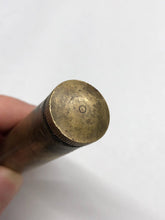 Load image into Gallery viewer, Original WW1 British Army SMLE Lee Enfield Brass Oil Bottle EFD Marked - The Militaria Shop