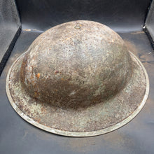 Load image into Gallery viewer, Original WW2 British Army Mk2 "Brodie" Combat Helmet - The Militaria Shop