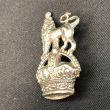 Load image into Gallery viewer, Original WW1 British Army Cap Badge - Queen's Own Royal West Kent Regiment - The Militaria Shop