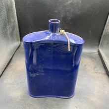 Load image into Gallery viewer, Original WW2 British Army / RAF Blue 37 Pattern Water Bottle - The Militaria Shop