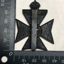 Load image into Gallery viewer, Original WW1 British Army King's Royal Rifle Corps Cap Badge - The Militaria Shop
