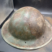 Load image into Gallery viewer, Original WW2 British Army Mk2 "Brodie" Combat Helmet - The Militaria Shop