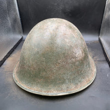 Charger l'image dans la galerie, Original WW2 British/Canadian Army Mk3 Turtle Combat Helmet - The Militaria Shop