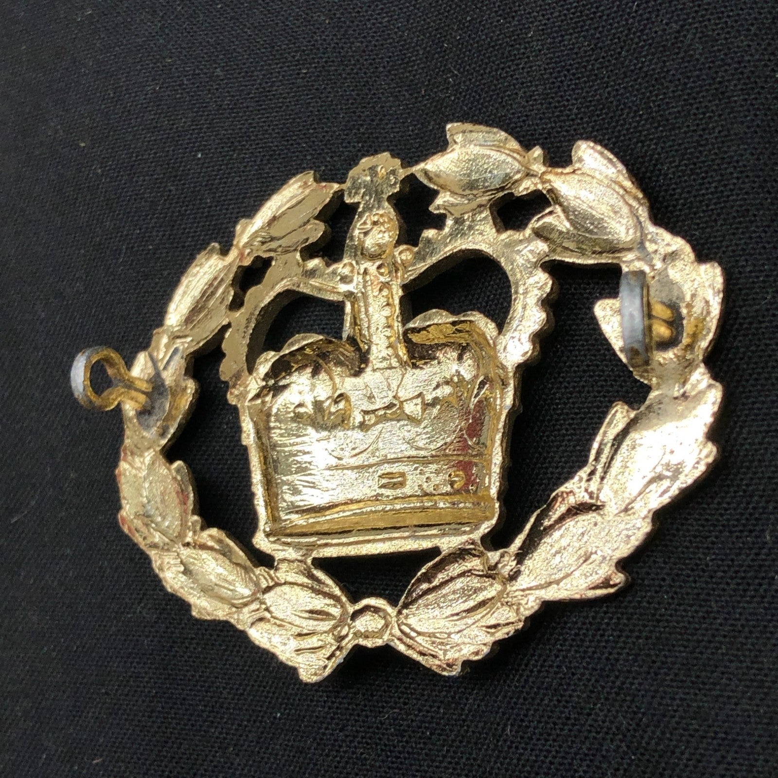 Original British Staybrite Army Cap - Warrant Officer 2nd Class - The Militaria Shop