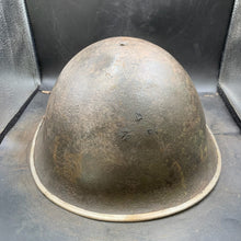 Load image into Gallery viewer, Original WW2 British/Canadian Army Mk3 "Turtle" Combat Helmet - The Militaria Shop