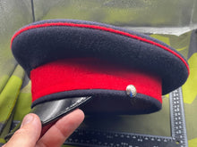 Charger l'image dans la galerie, Genuine British Army Signals Peaked Dress Cap - The Militaria Shop