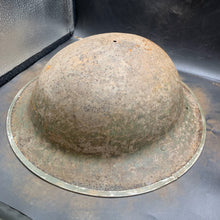 Load image into Gallery viewer, Original WW2 British Army Mk2 "Brodie" Combat Helmet - The Militaria Shop