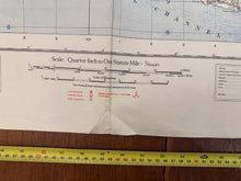 Load image into Gallery viewer, Original WW2 British Army RAF Navy Base Map of South Wales - Cardiff & Swansea - The Militaria Shop