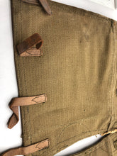 Load image into Gallery viewer, Original WW2 British Army 37 Pattern Despatch Riders High Sided Spats 1943 Dated - The Militaria Shop