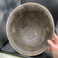 Load image into Gallery viewer, Original British/Canadian Army WW2 Mk3 Turtle High Rivet Combat Steel Helmet - The Militaria Shop