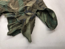 Load image into Gallery viewer, Original US Army Vietnam War Era M1 Camo Helmet Cover - Local Find - Combat Worn - The Militaria Shop