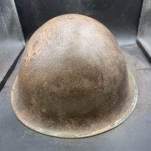 Load image into Gallery viewer, Original WW2 British/Canadian Army Mk3 "Turtle" Combat Helmet - The Militaria Shop