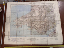 Load image into Gallery viewer, Original WW2 British Army RAF Navy Base Map of South Wales - Swansea & Cardiff - The Militaria Shop