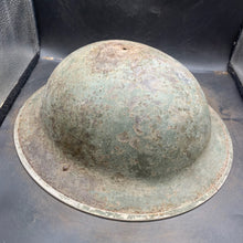 Load image into Gallery viewer, Original WW2 British Army Mk2 "Brodie" Combat Helmet - The Militaria Shop