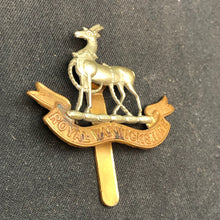 Load image into Gallery viewer, Original WW2 British Army Cap Badge - Royal Warwickshire Regiment - The Militaria Shop