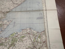 Load image into Gallery viewer, Original WW2 British Army RAF Navy Base Map of Scotland North - The Militaria Shop
