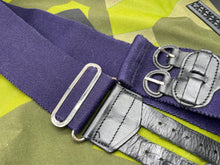 Load image into Gallery viewer, Original British Royal Navy Blue Canvas Stable Belt - Approx 36" (L) Waist - The Militaria Shop