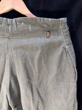 Load image into Gallery viewer, Original British Army / Home Guard Denim Battledress Trousers - 33" Waist - The Militaria Shop