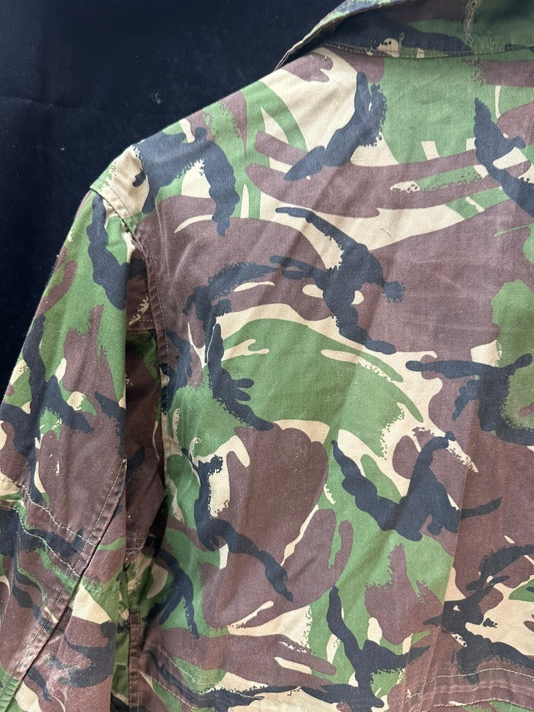 Genuine British Army DPM Camouflaged Combat Field Jacket - Size 160/88 - The Militaria Shop