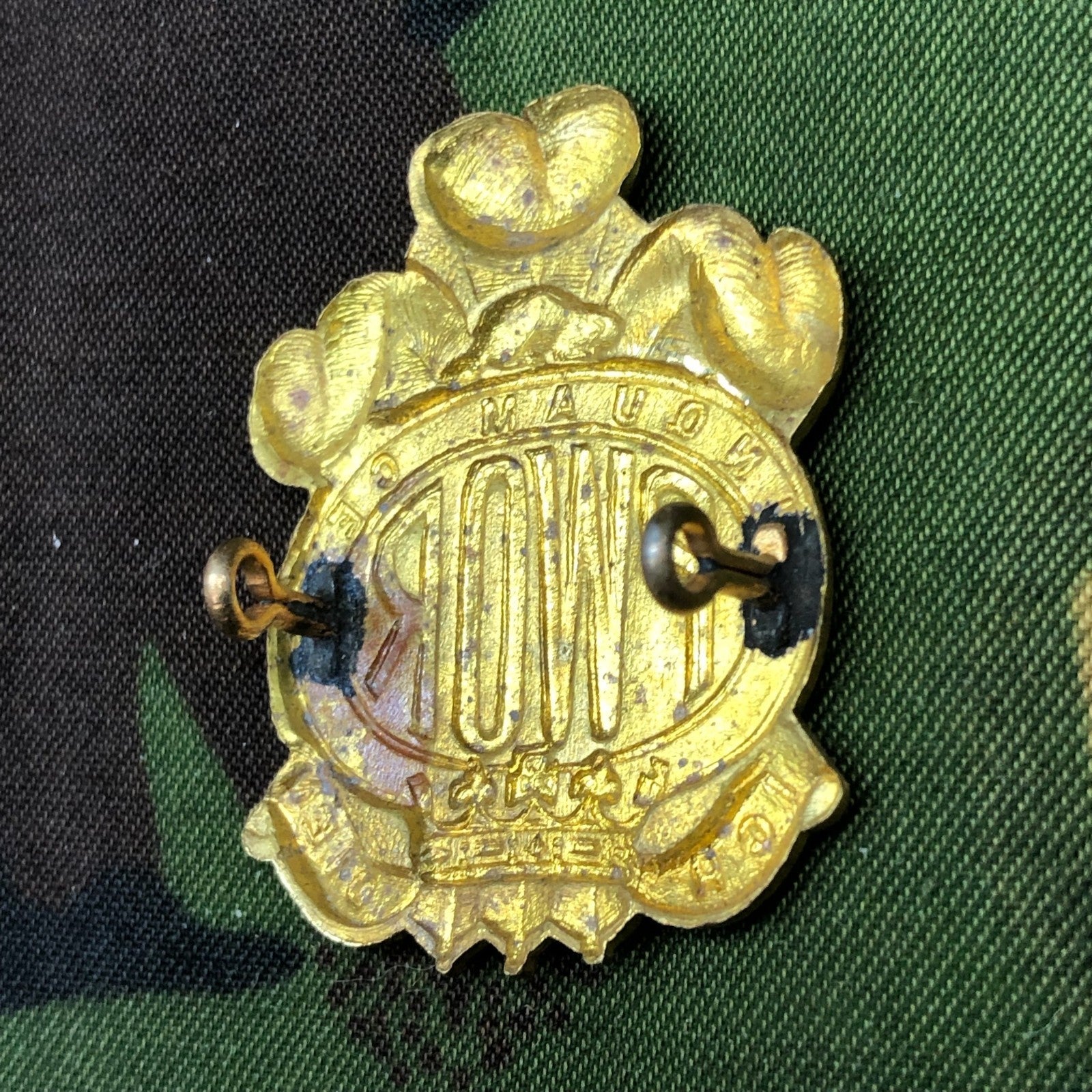 Original British Army Cap Badge - Princess of Wales' Own Regiment - The Militaria Shop
