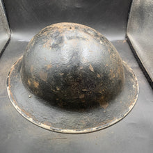 Load image into Gallery viewer, Original British Army WW2 Mk2 Combat Steel Helmet - The Militaria Shop