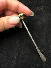 Load image into Gallery viewer, Original WW1 British Army SMLE Enfield Brass Oil Bottle - J.J.B Maker Marked - The Militaria Shop