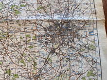 Charger l'image dans la galerie, Original WW2 British Army OS Map of Great Britain - Birmingham - The Militaria Shop