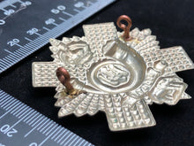 Load image into Gallery viewer, Original WW1 British Army Highland Light Infantry Cap Badge - The Militaria Shop
