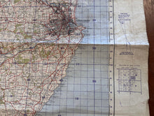 Load image into Gallery viewer, Original WW2 British Army OS Map of Scotland - Aberdeen - The Militaria Shop