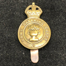 Load image into Gallery viewer, Original WW2 British Army Cap Badge - Army Catering Corps - The Militaria Shop