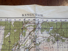 Load image into Gallery viewer, Original WW2 British Army GSGS Map of Scotland - Kingussie - The Militaria Shop