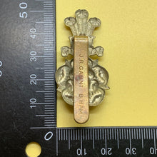 Load image into Gallery viewer, Original WW1 British Army Cap Badge - Yorkshire Hussars - The Militaria Shop