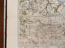 Charger l'image dans la galerie, Original WW2 British Army GSGS OS Map of Great Britain - Whitby & Saltburn - The Militaria Shop