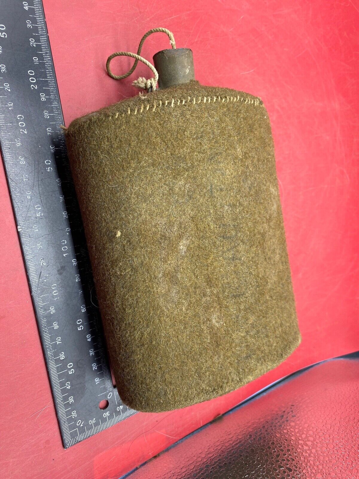 Original WW2 British Army Soldiers Water Bottle - The Militaria Shop