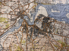 Load image into Gallery viewer, Original WW2 British Army GSGS OS Map of Great Britain - Chatham & Maidstone - The Militaria Shop